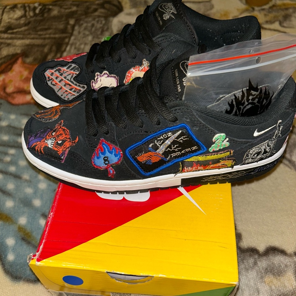 Nike SB Dunk low “Neckface” Colab.